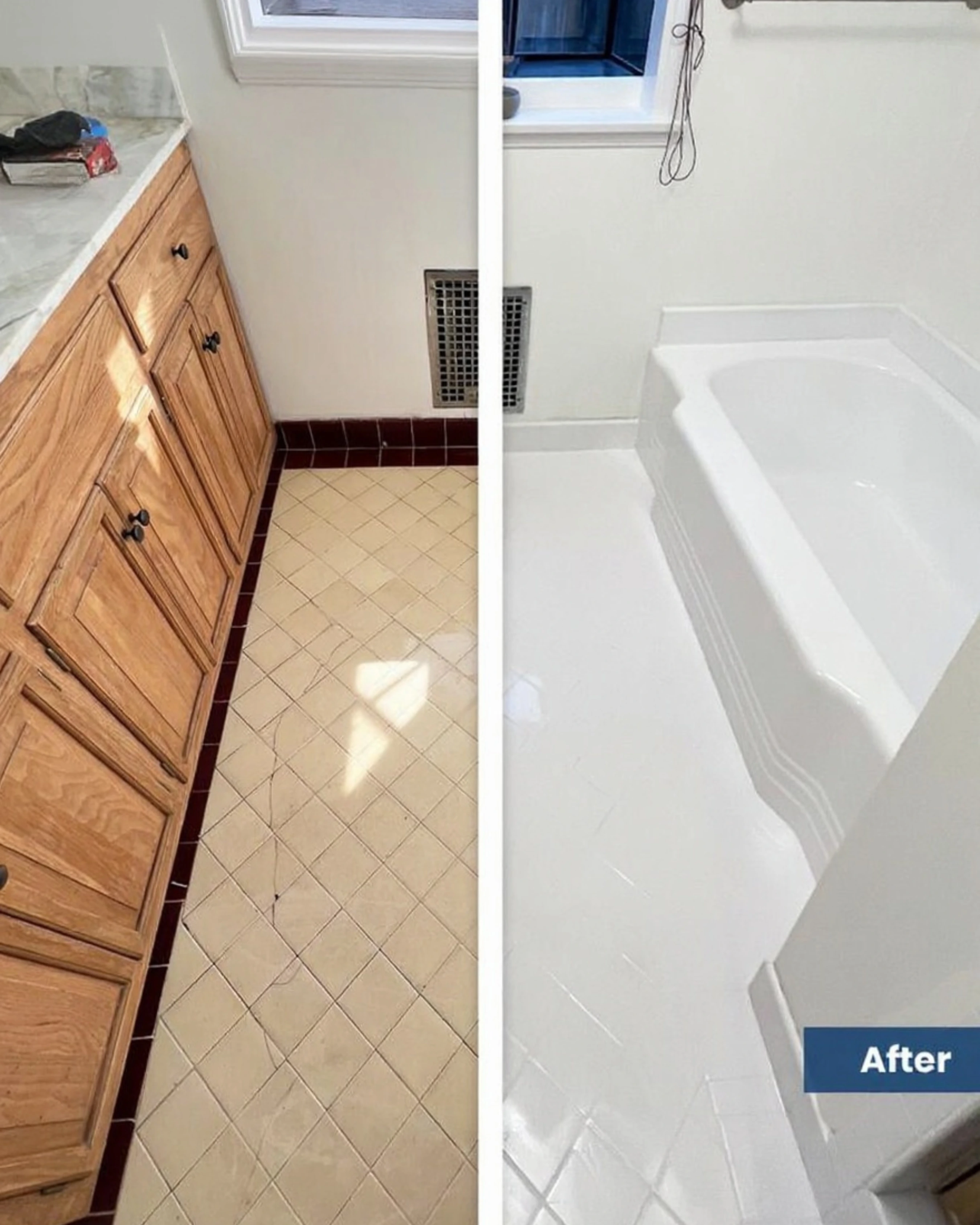 Bathtub reglazing work in Anaheim CA